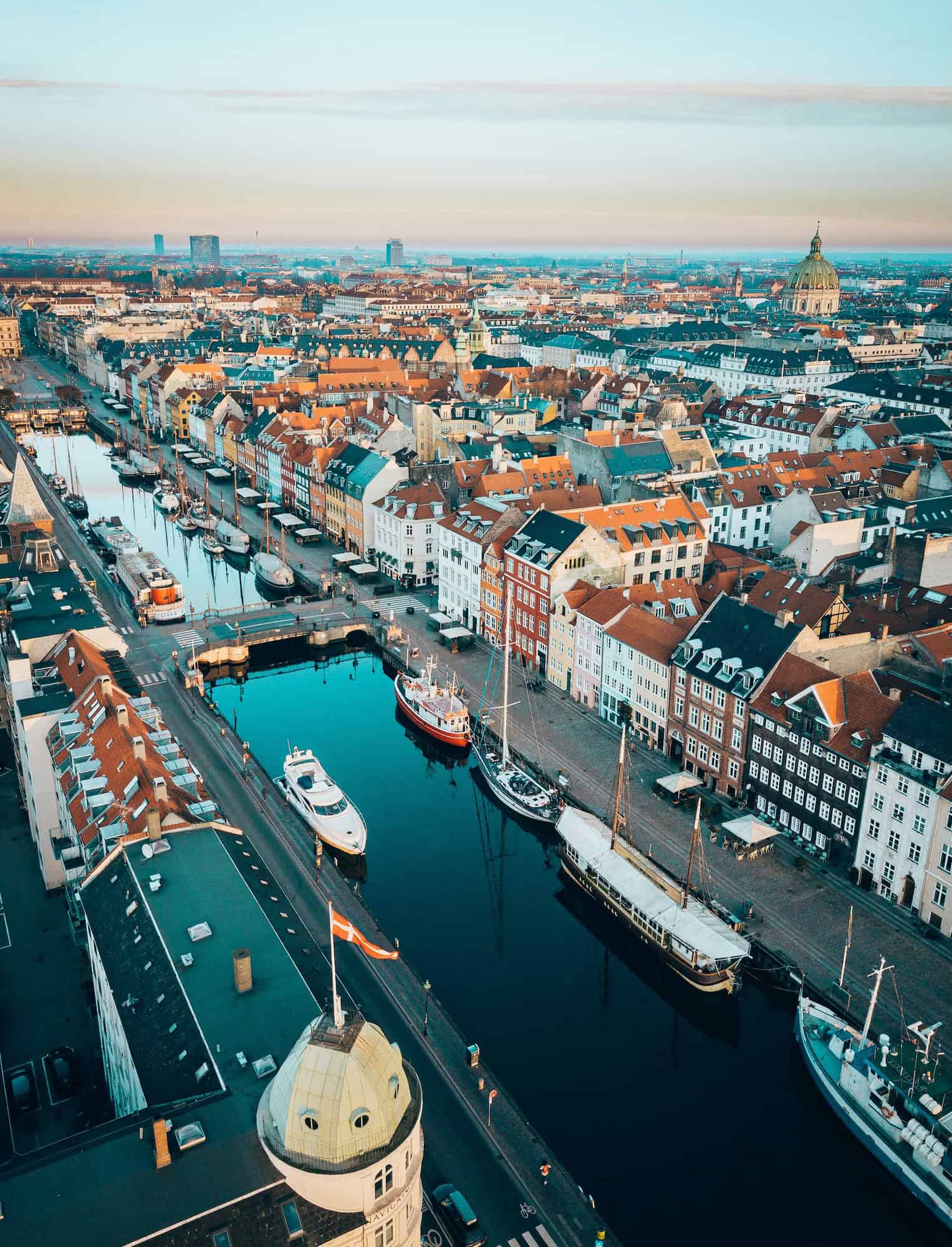 Copenhagen from above photo by rolands varsbergs