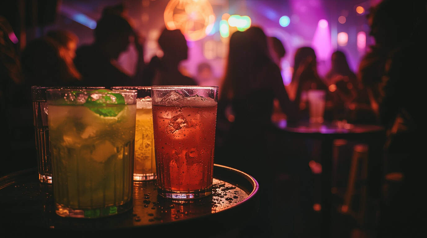 Drinks night club