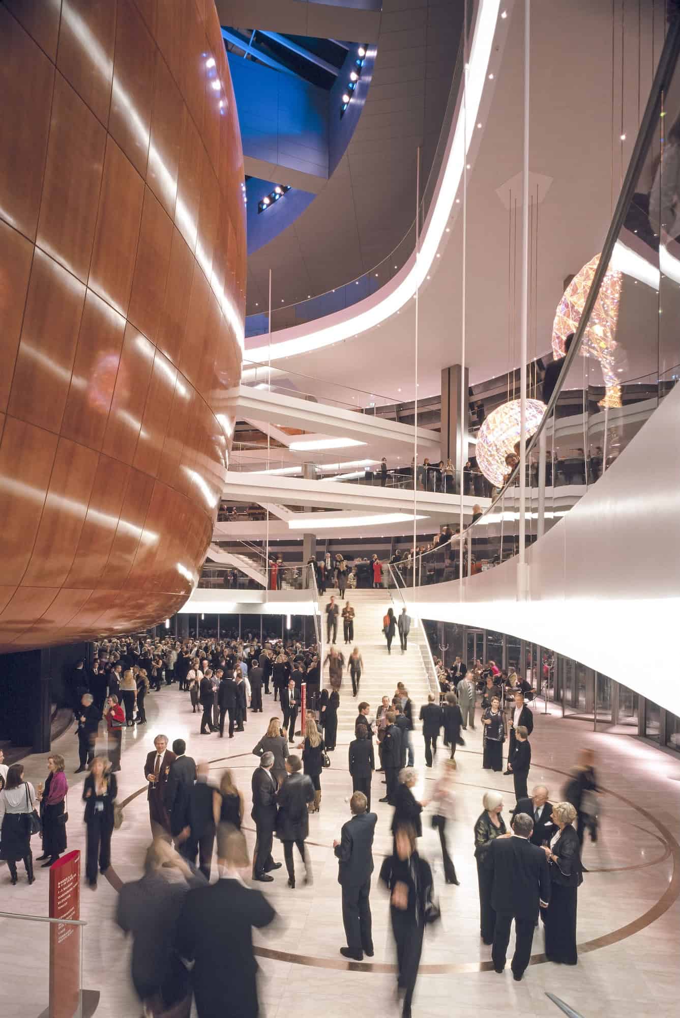 Royal danish opera hallway photo egon gade