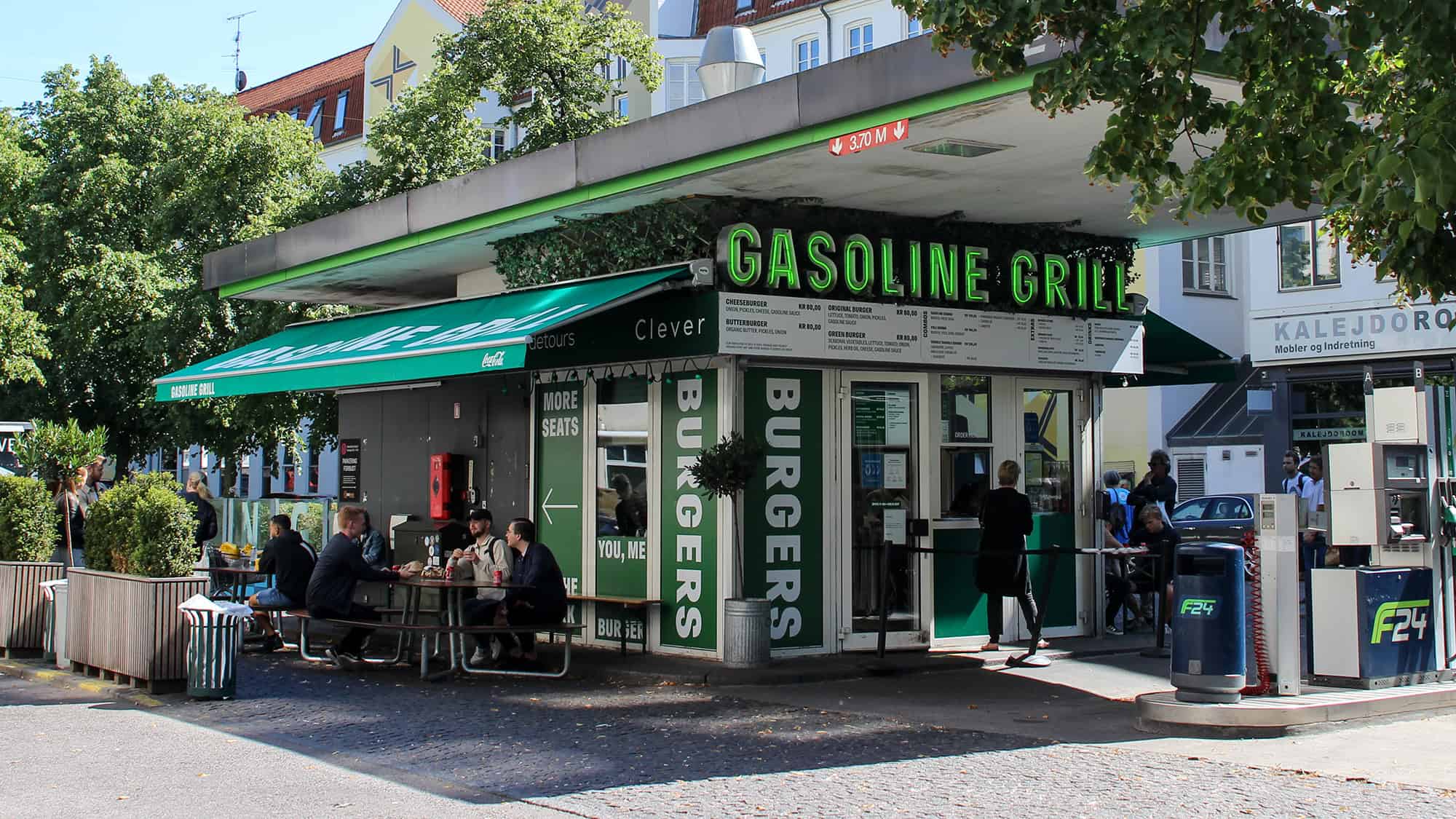 Gasoline grill original